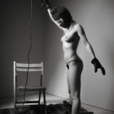 Woman with Whip and Chair (2011)