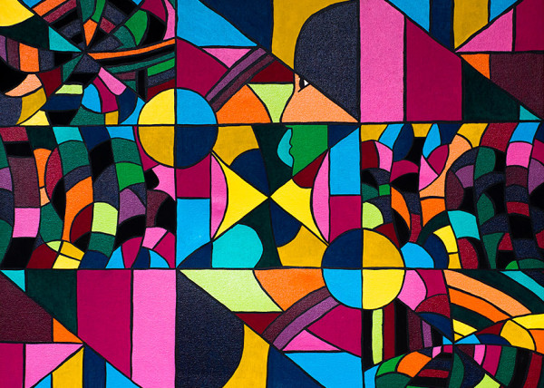Abstract Acrylic Painting by Derek R. Audette