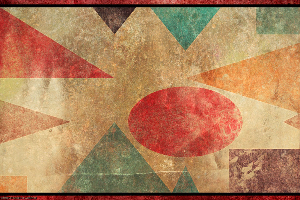 "Only He Who Can Measure The Earth" - Abstract digital art by Derek R. Audette ©MMXVII