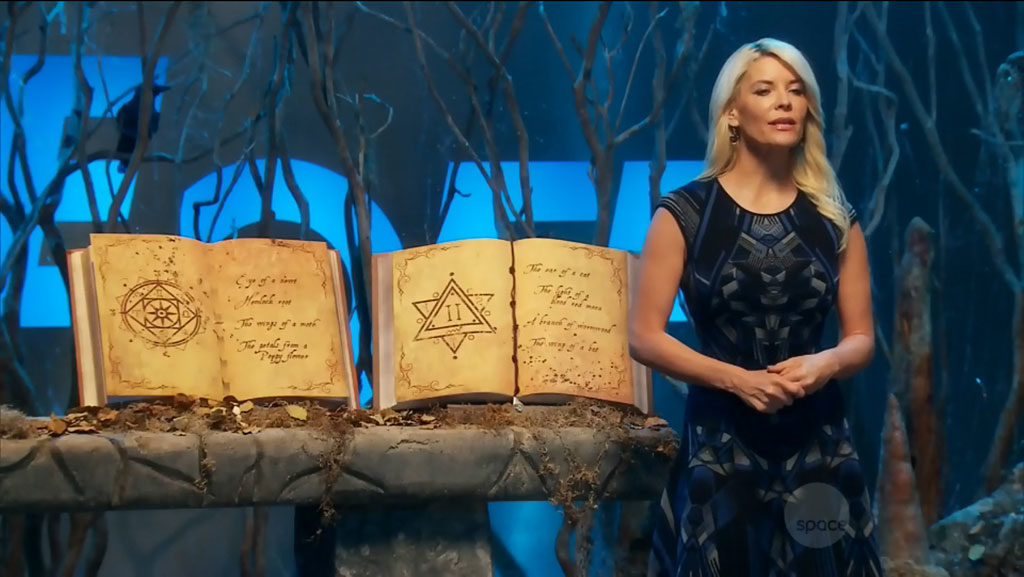 Derek R. Audette graphic design sigils on season 11, episode 10 of SyFy Channel's Face Off TV Show.