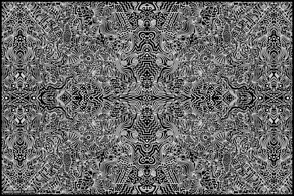 Through This He Passed With His Rose - Art by Derek R. Audette