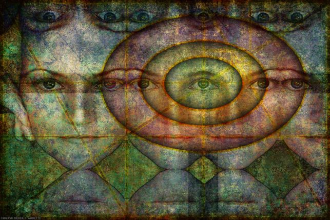 "To Know the Angels of Every Heaven" - Digital art / New Media by Derek R. Audette ©MMXVIII 