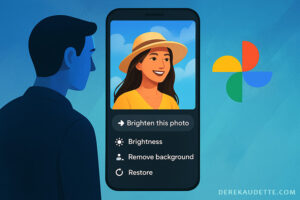 Google Photos’ conversational AI editor - a game-changer for mobile photography.