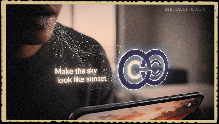 Mobile Photo Editing with Conversational Speech