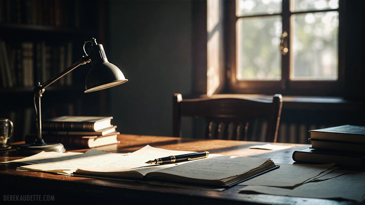 The Silence Between Sentences: Where Truth Pauses to Breathe.